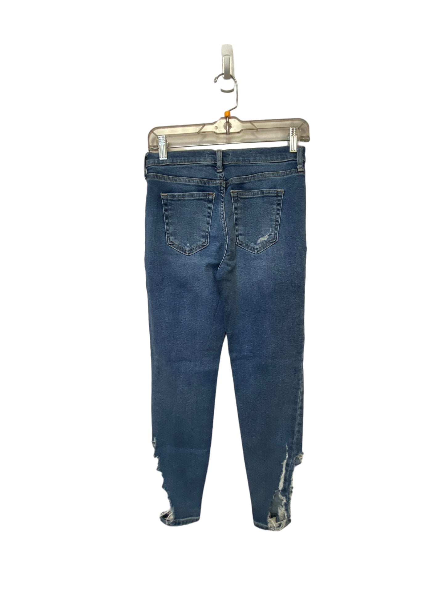 Blue Denim Jeans Skinny We The Free, Size 2