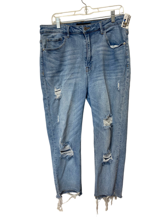 Jeans Straight By Risen  Size: 1x