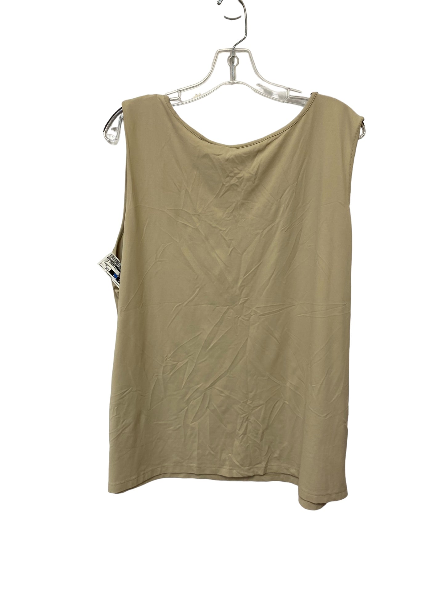 Top Sleeveless By Apostrophe  Size: 20