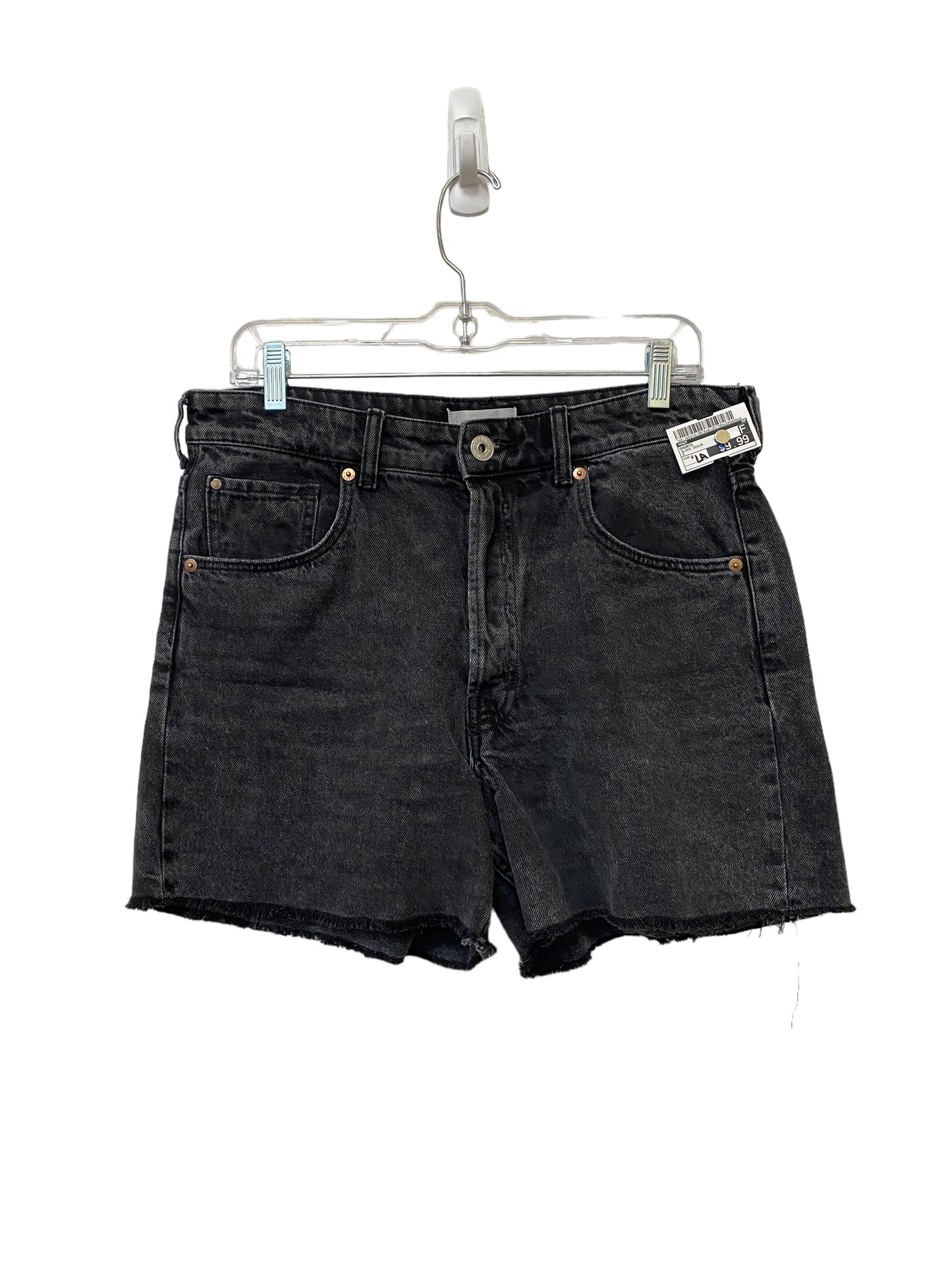 Black Denim Shorts H&m, Size 8