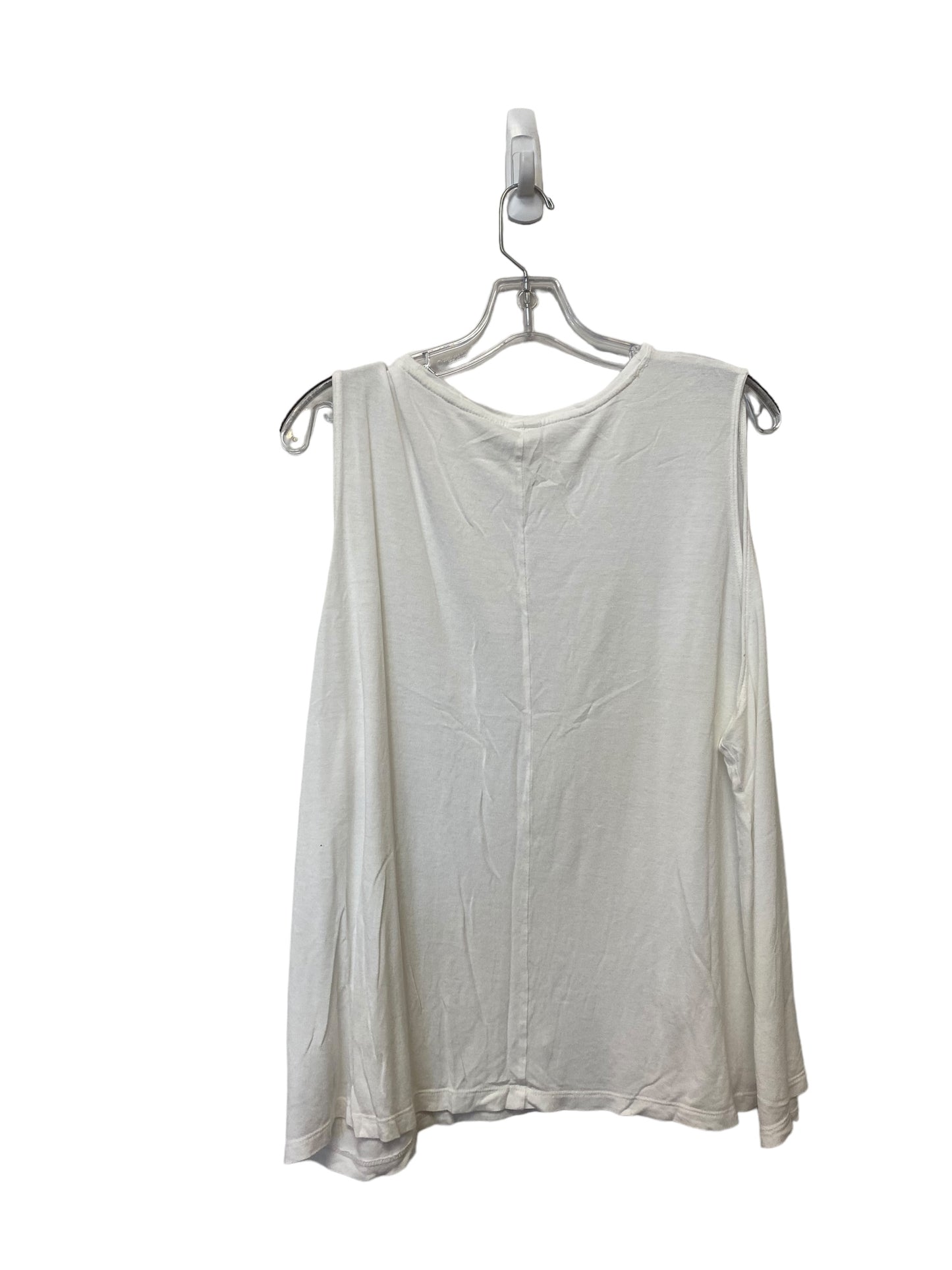 White Top Sleeveless H&m, Size Xxl