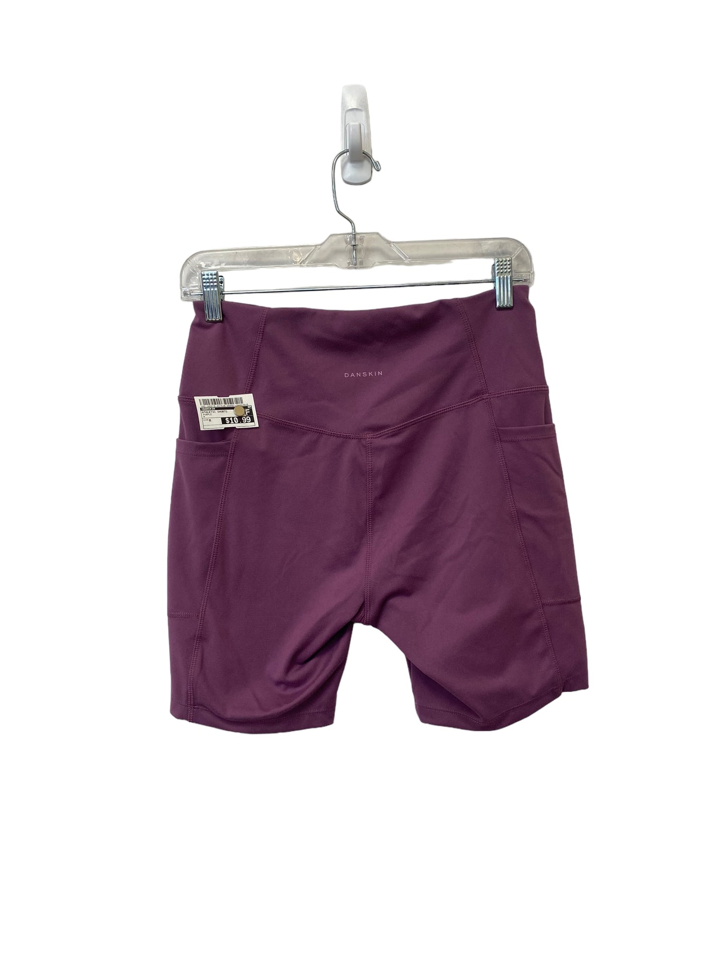 Purple Athletic Shorts Danskin, Size M