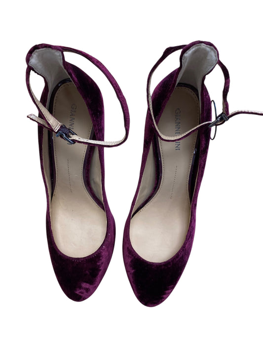 Shoes Heels Block By Giani Bernini In Purple, Size: 11