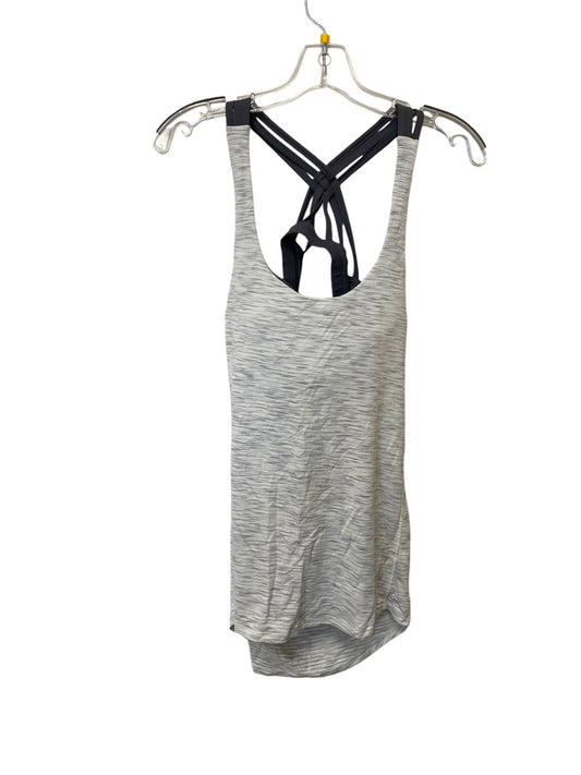 Athletic Tank Top By Lululemon In Grey, Size: S