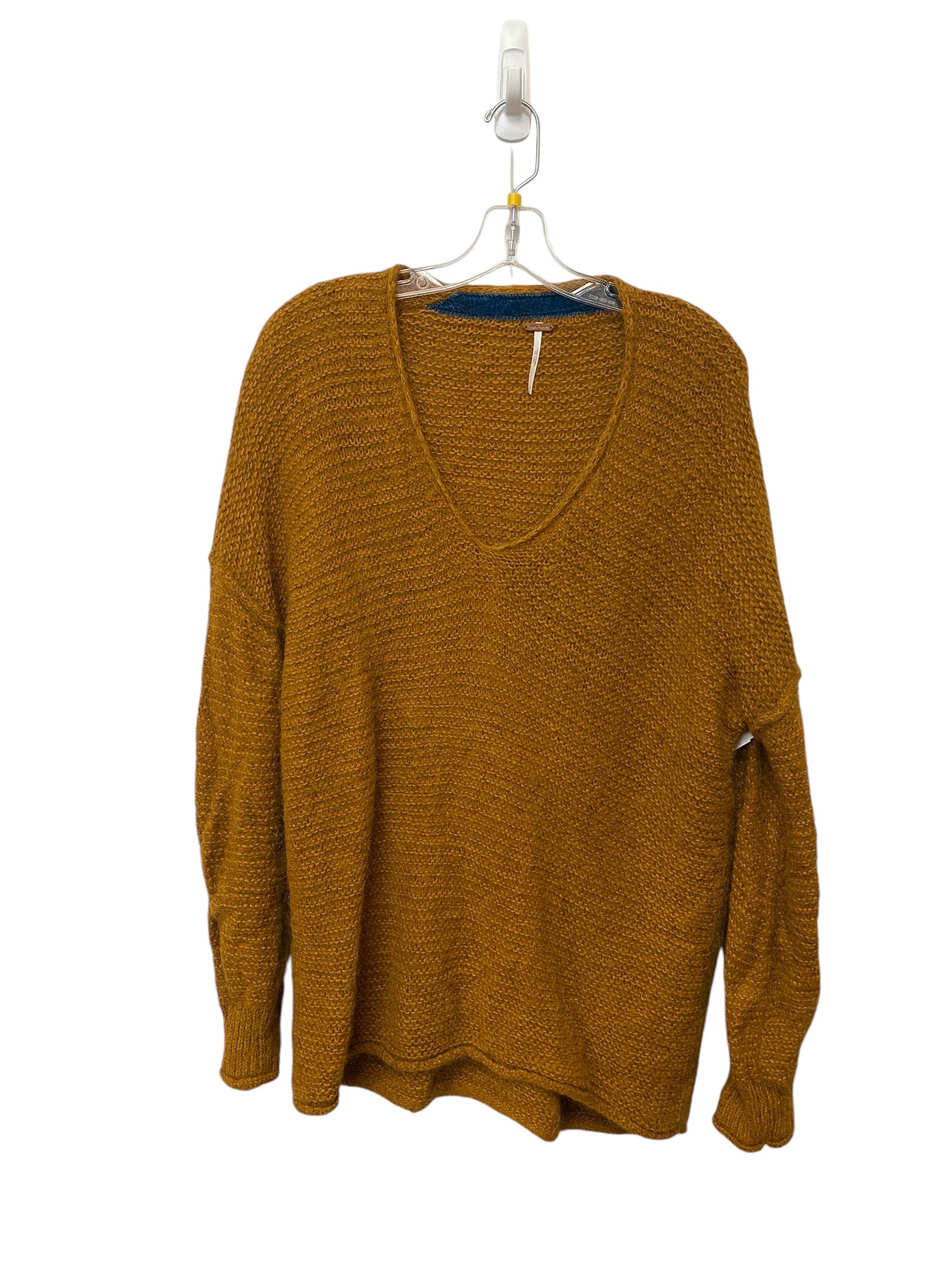 Sweater By Free People In Yellow, Size: M