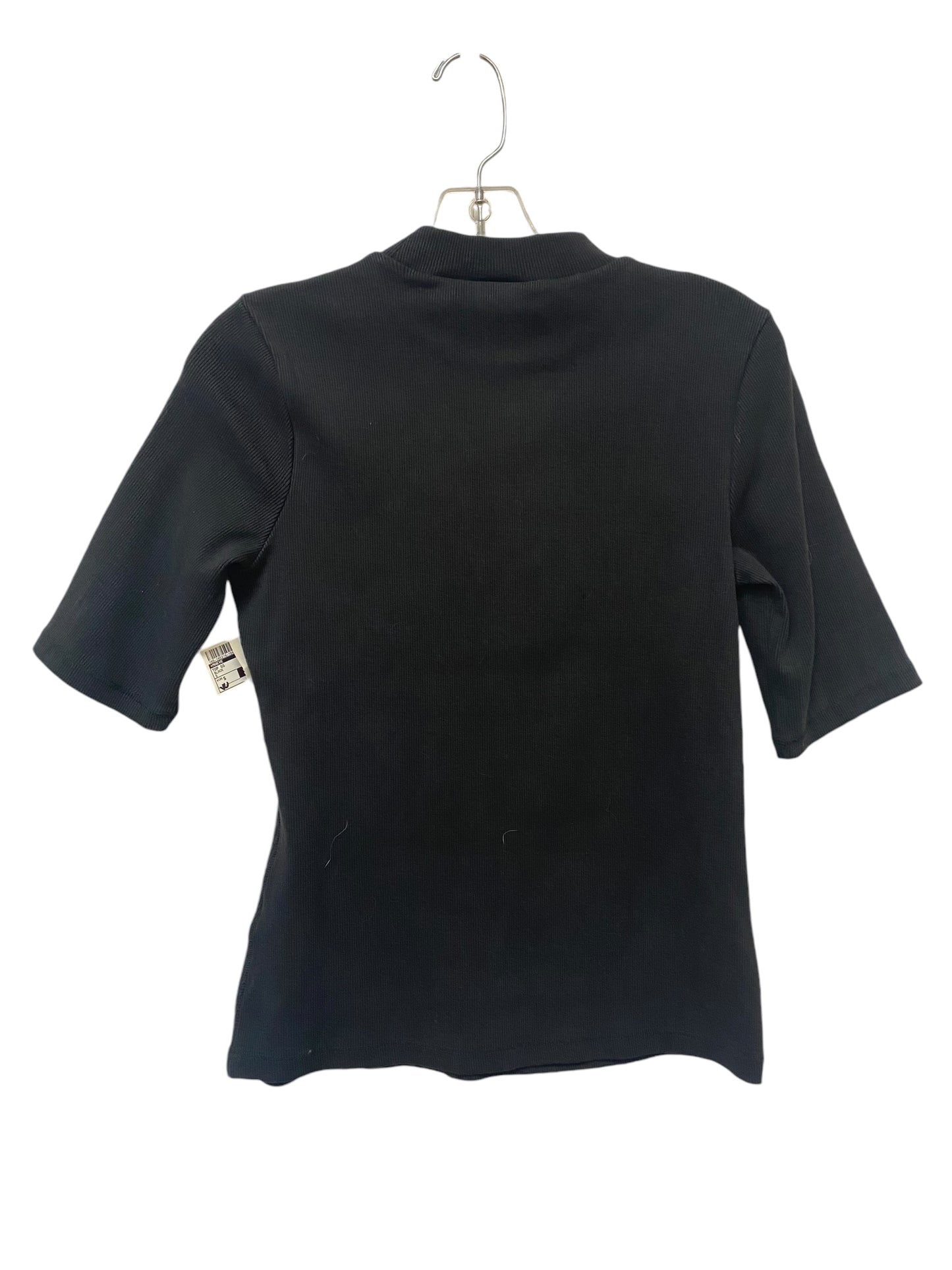 Top Short Sleeve By Maeve In Black, Size: S