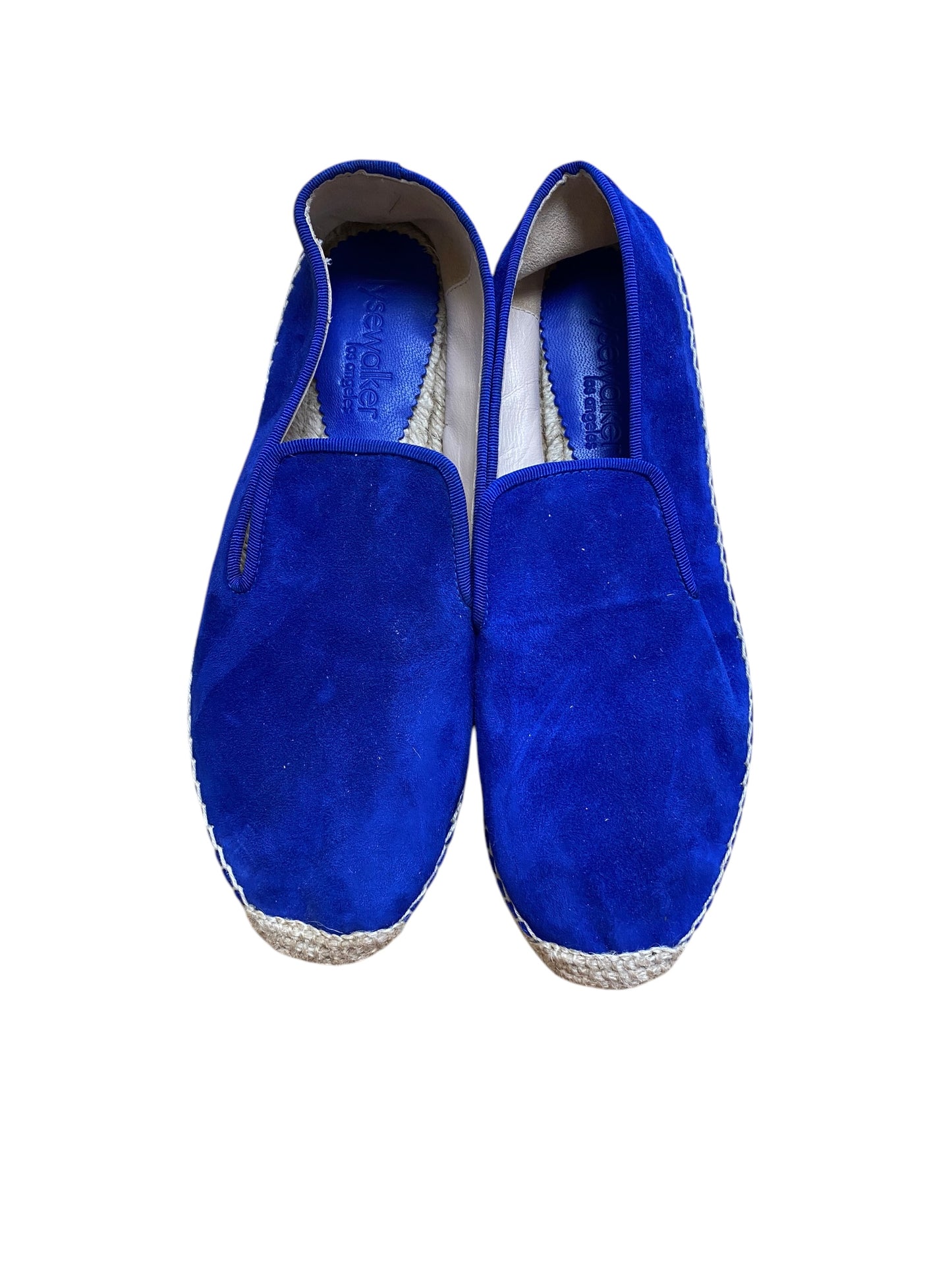 Shoes Flats By Clothes Mentor In Blue, Size: 9