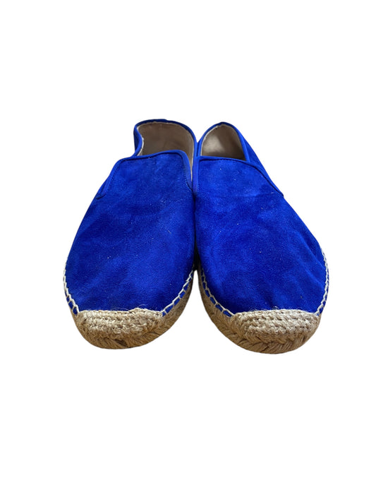 Shoes Flats By Clothes Mentor In Blue, Size: 9