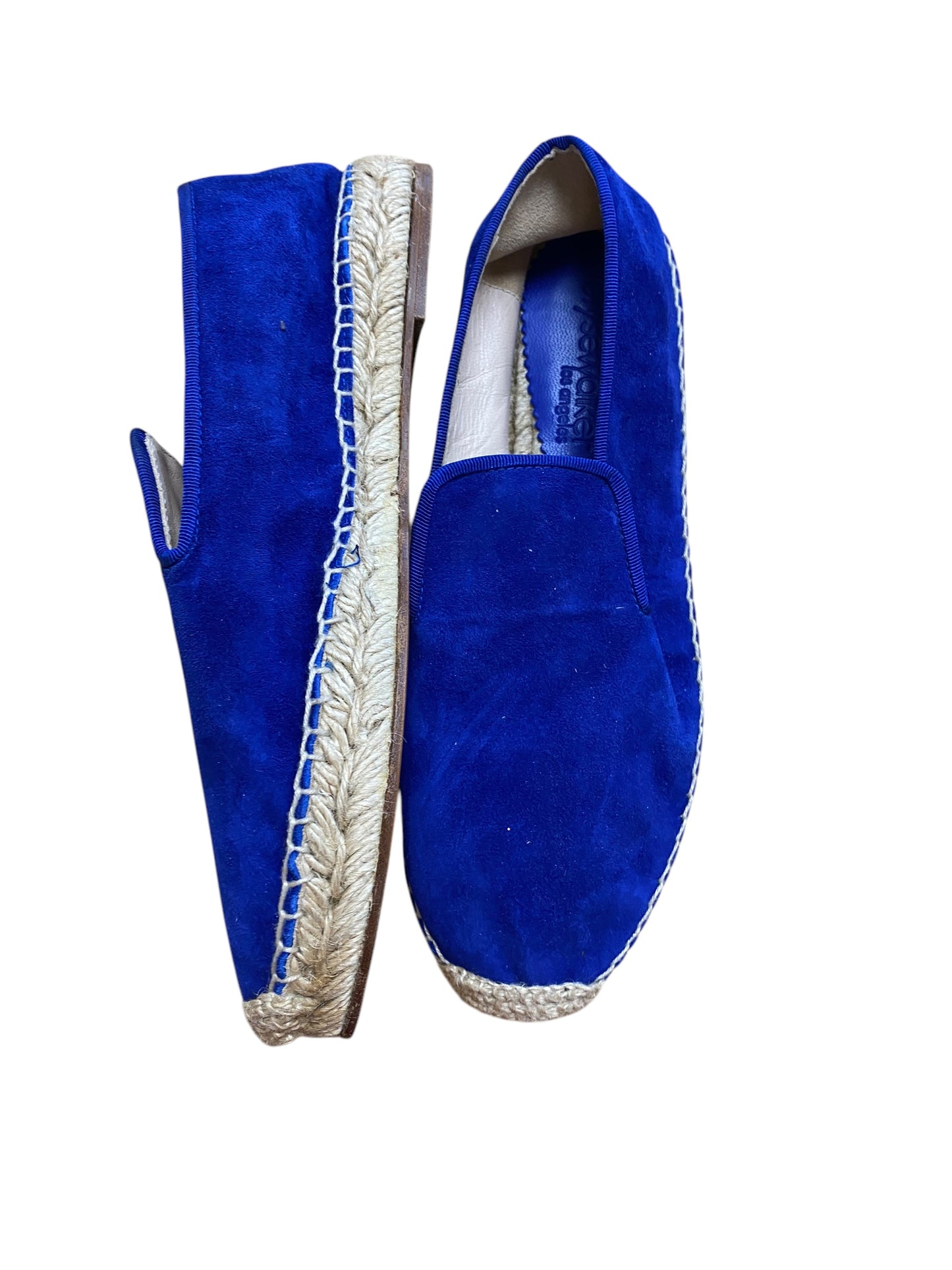 Shoes Flats By Clothes Mentor In Blue, Size: 9