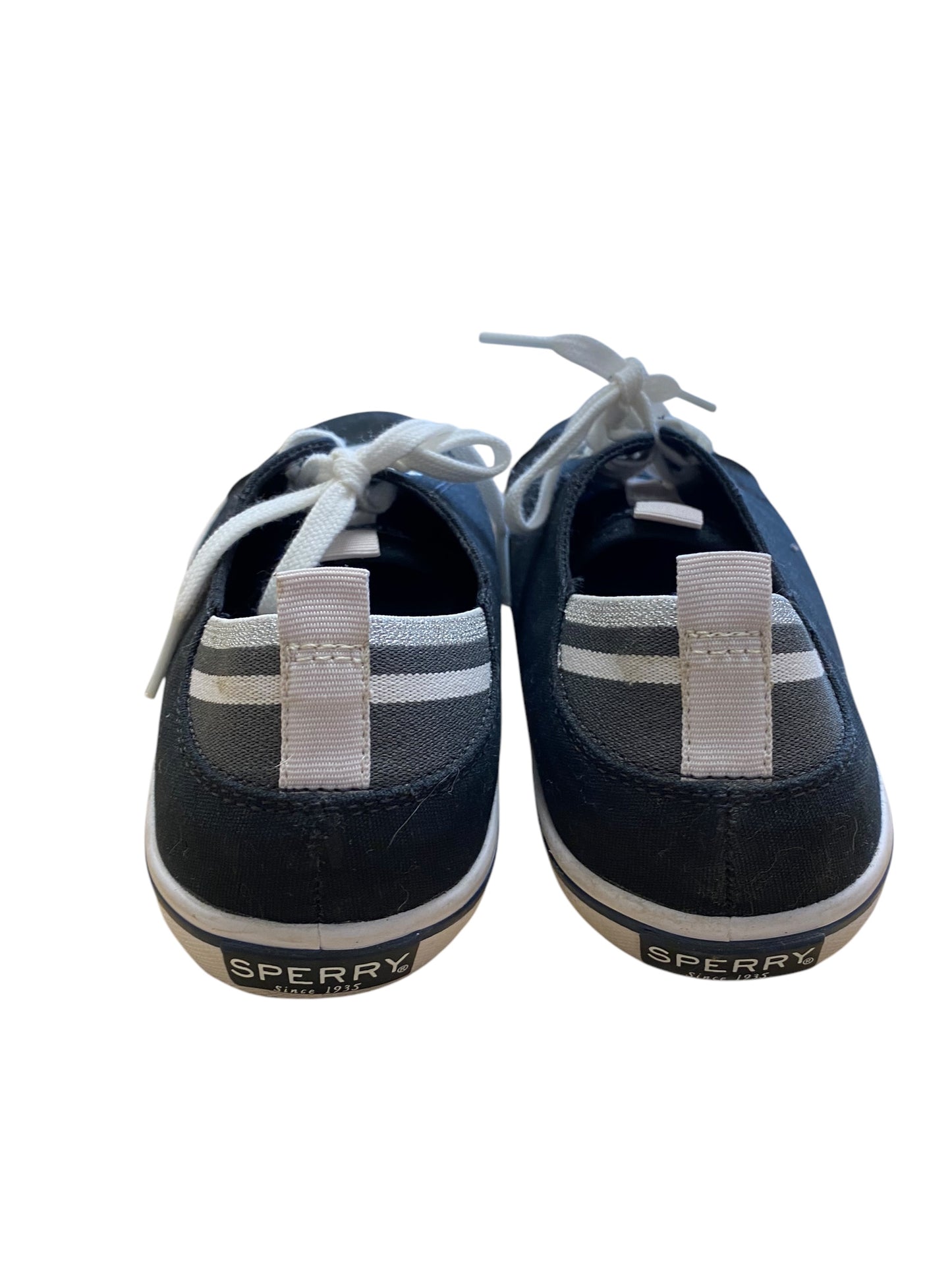 Shoes Sneakers By Sperry In Black, Size: 6