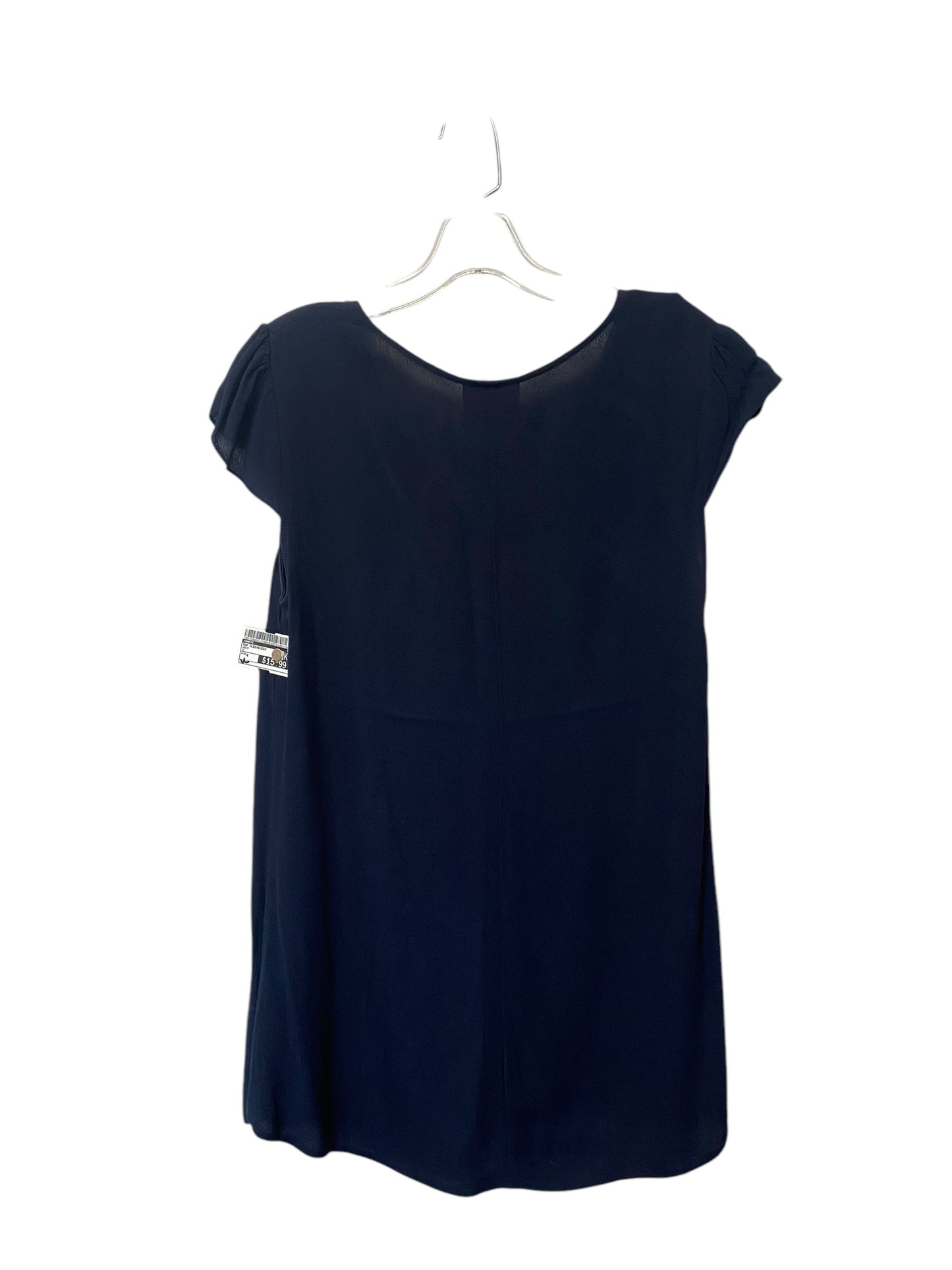 Top Sleeveless By Maeve In Navy, Size: 4