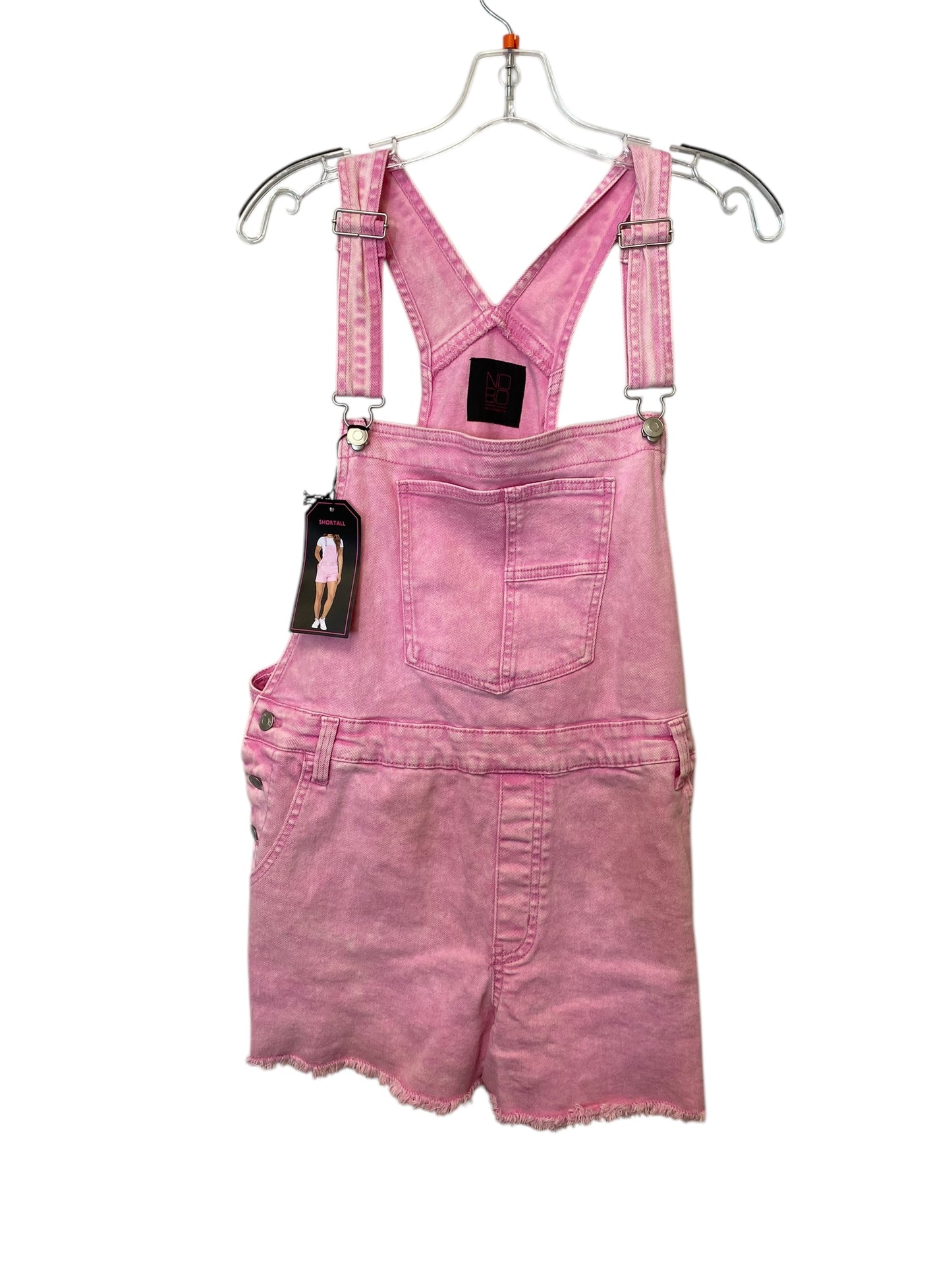 Shortalls By No Boundaries In Pink, Size: Xxl