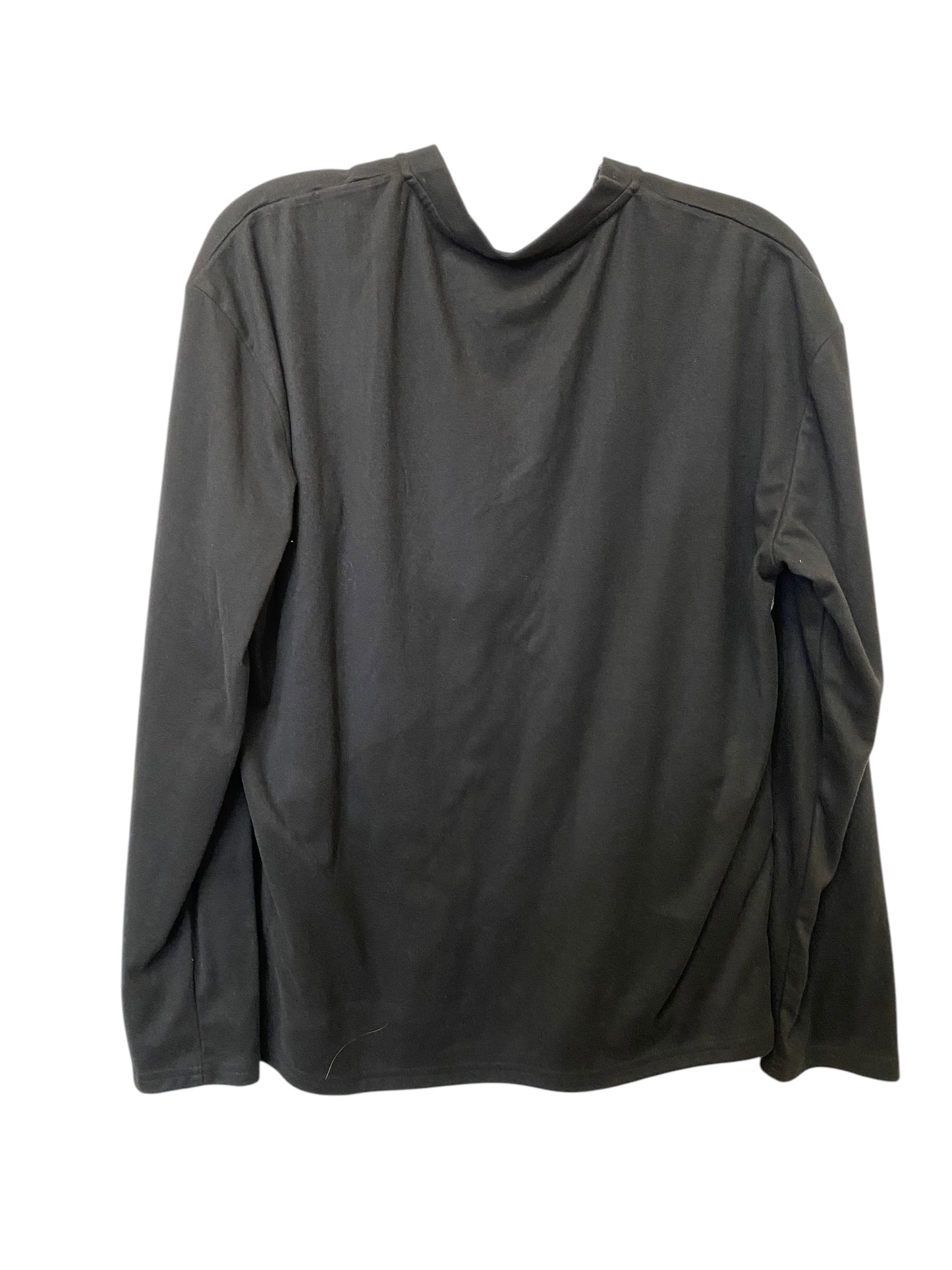 Top Long Sleeve By Clothes Mentor In Black, Size: Xl