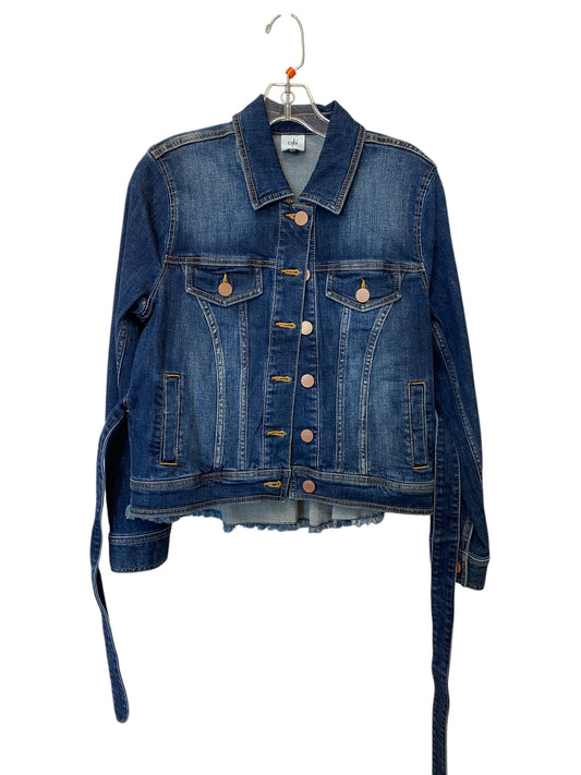 Jacket Denim By Cabi In Blue Denim, Size: S