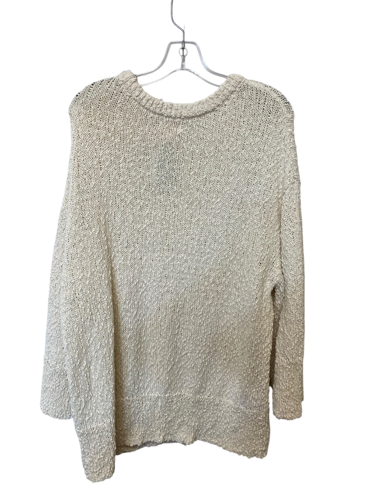 Sweater By H&m In Cream, Size: S