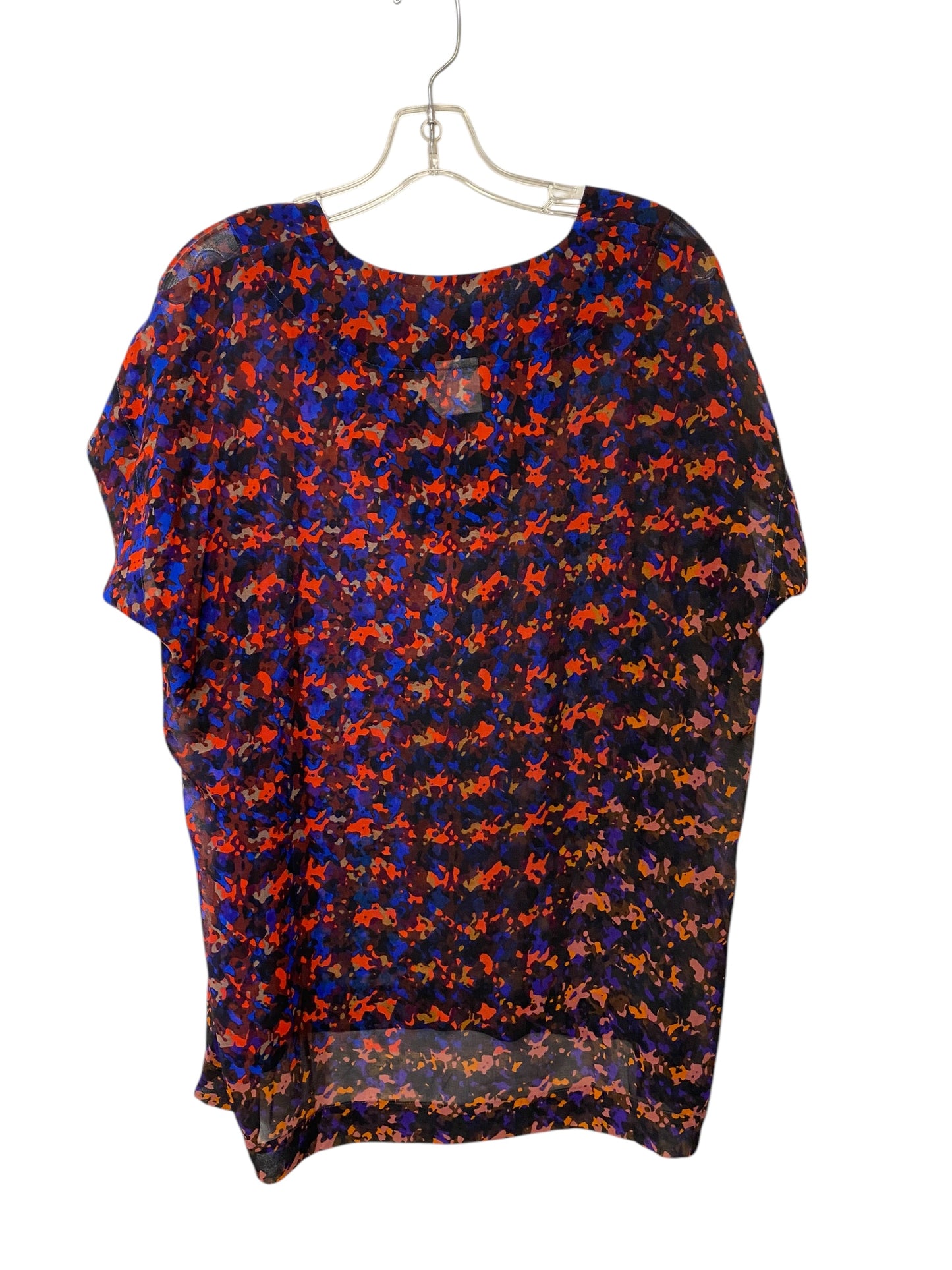 Top Short Sleeve By Cabi In Multi-colored, Size: M