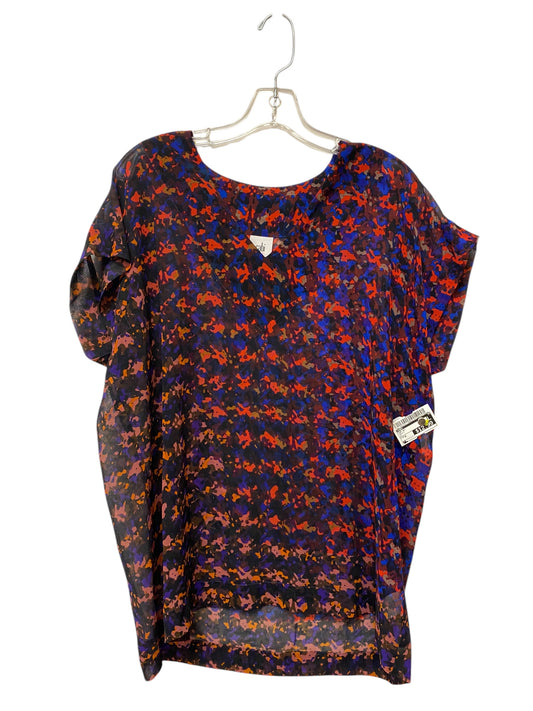 Top Short Sleeve By Cabi In Multi-colored, Size: M