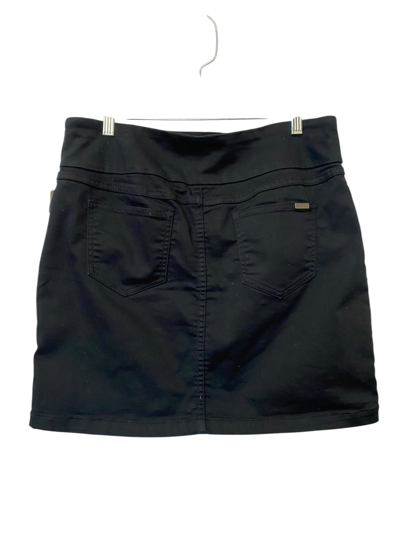 Skirt Mini & Short By Sc & Co In Black, Size: L