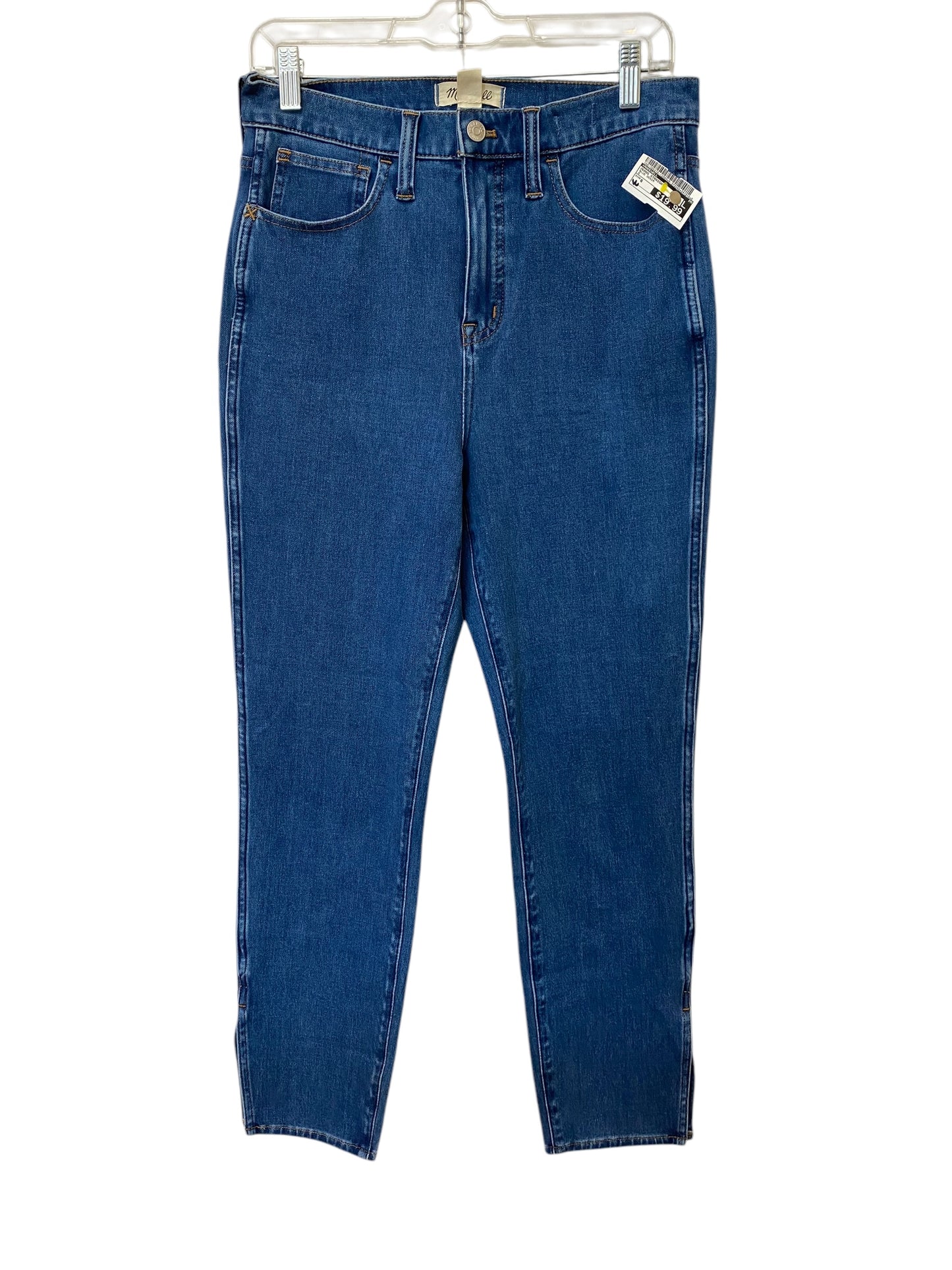 Jeans Straight By Madewell In Blue Denim, Size: 6