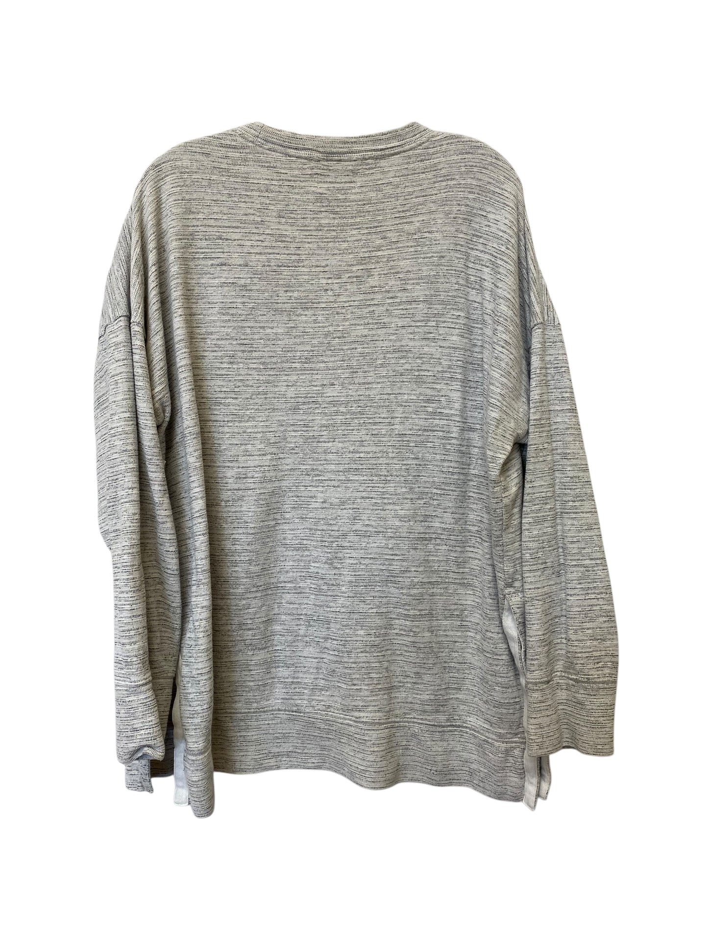 Sweatshirt Crewneck By Aerie In Grey, Size: L