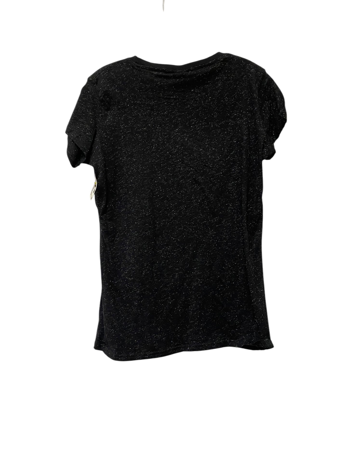 Top Short Sleeve By Clothes Mentor In Black, Size: Xl