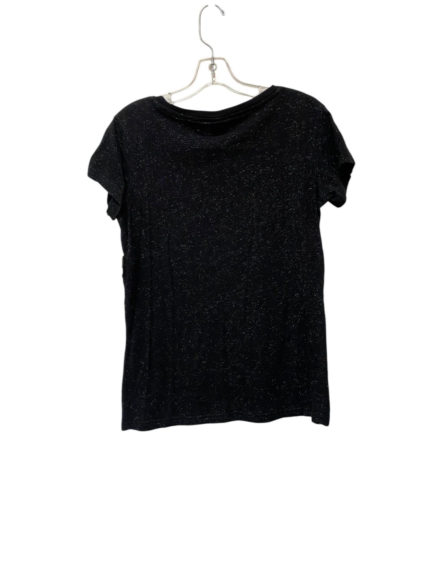 Top Short Sleeve By Clothes Mentor In Black, Size: Xxl