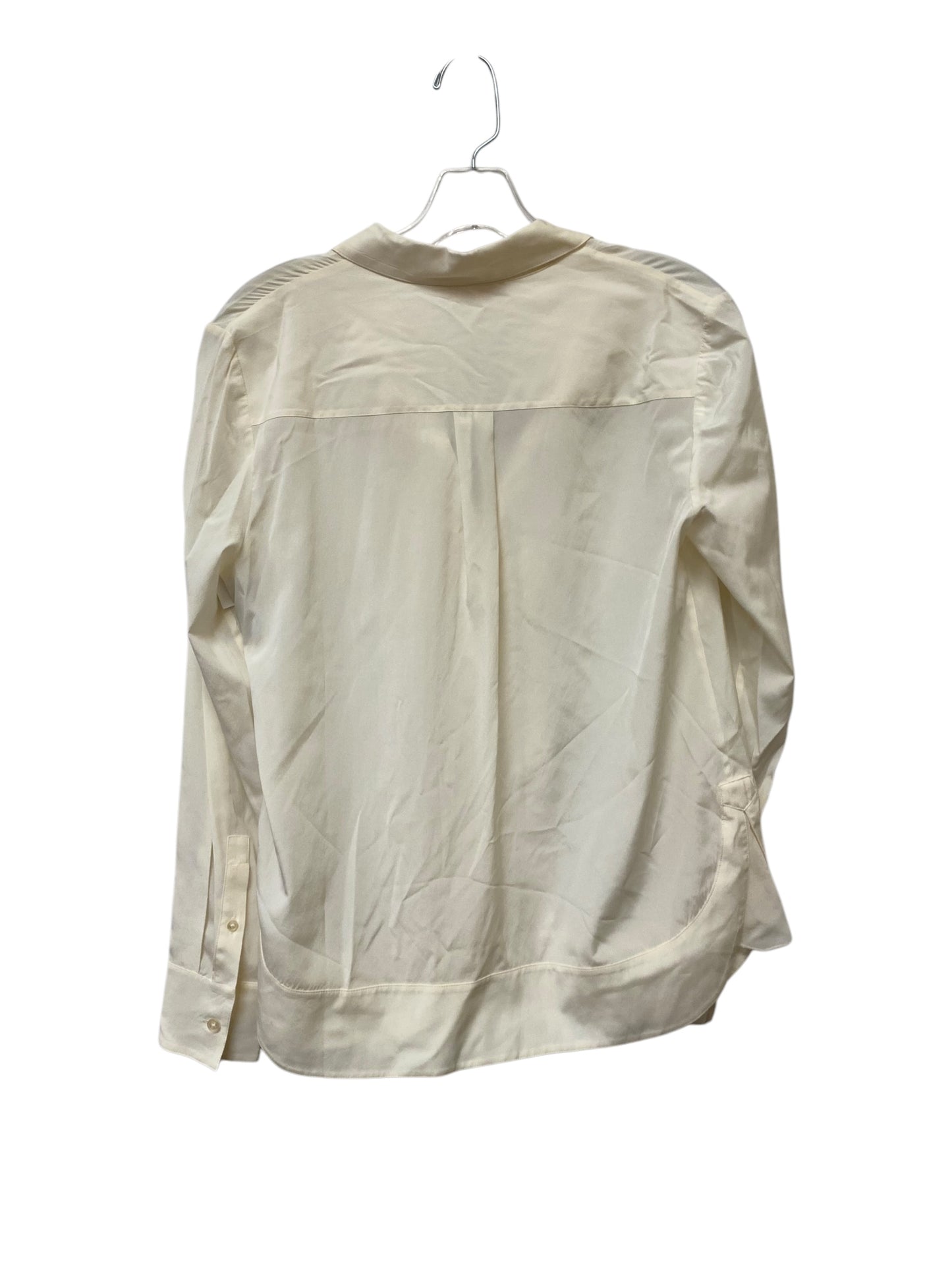 Top Long Sleeve By Tory Burch In Cream, Size: 4