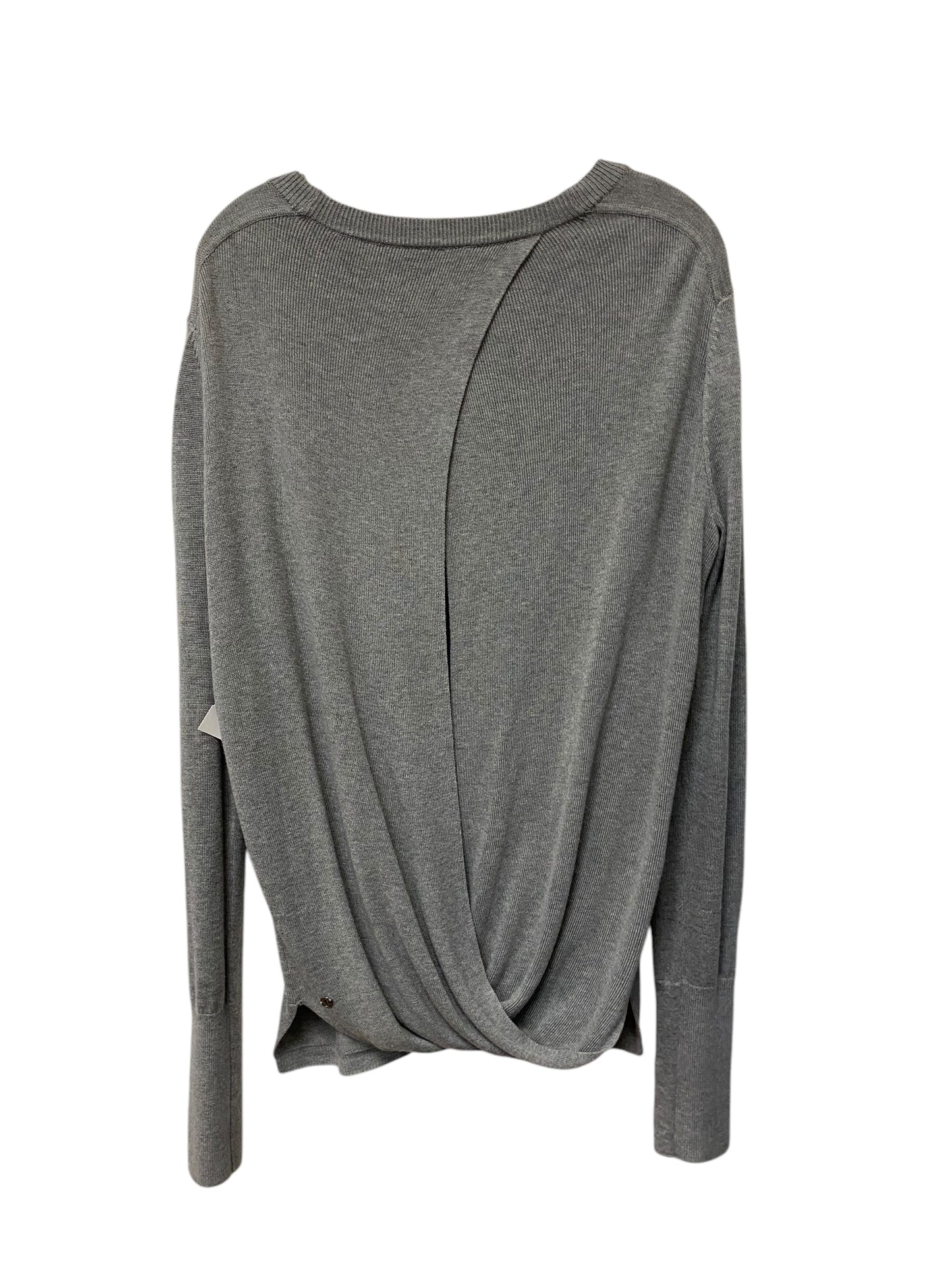 Top Long Sleeve By Lululemon In Grey, Size: S