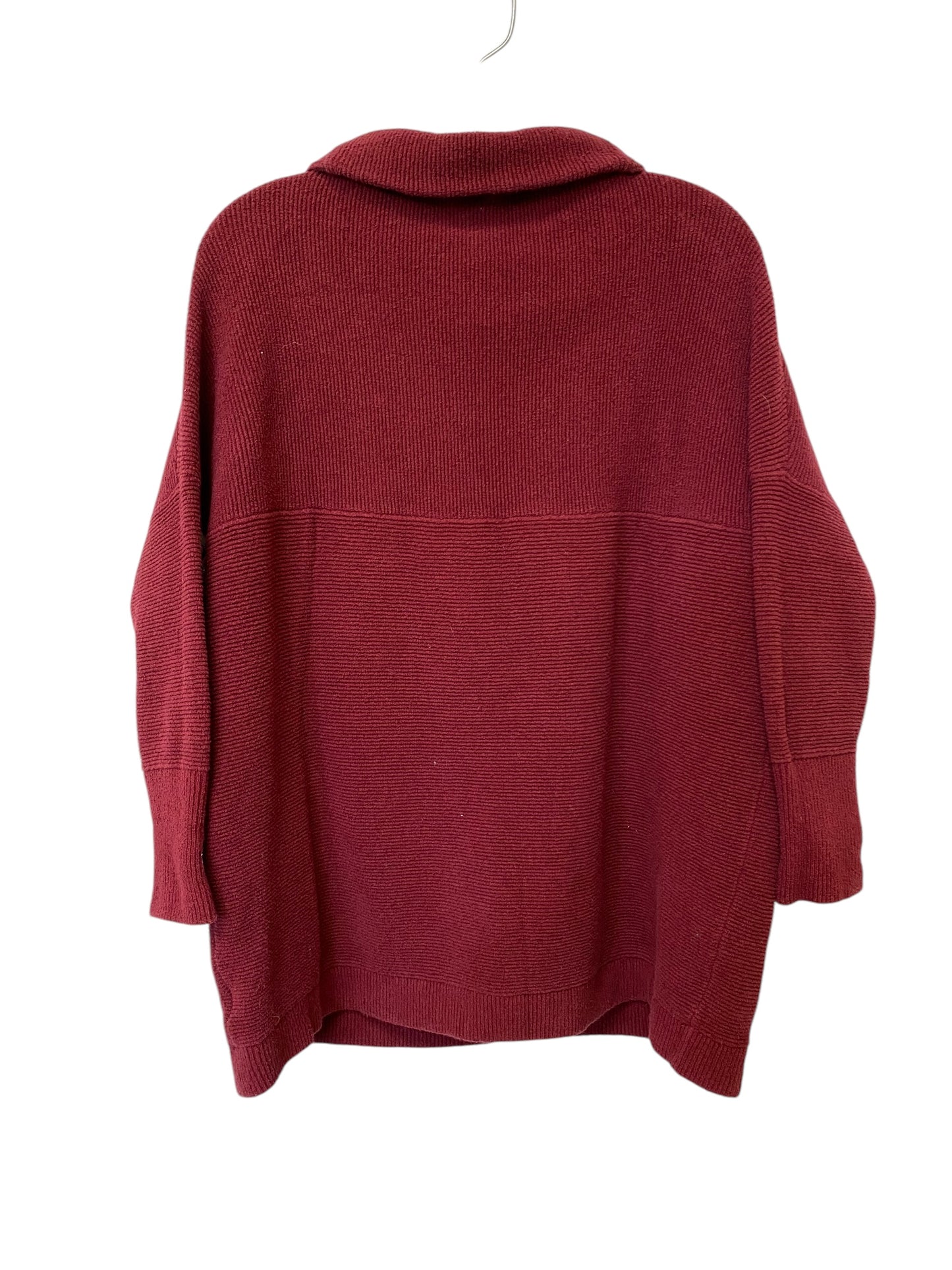 Sweater By Free People In Red, Size: Xs