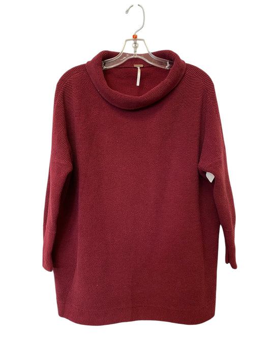 Sweater By Free People In Red, Size: Xs