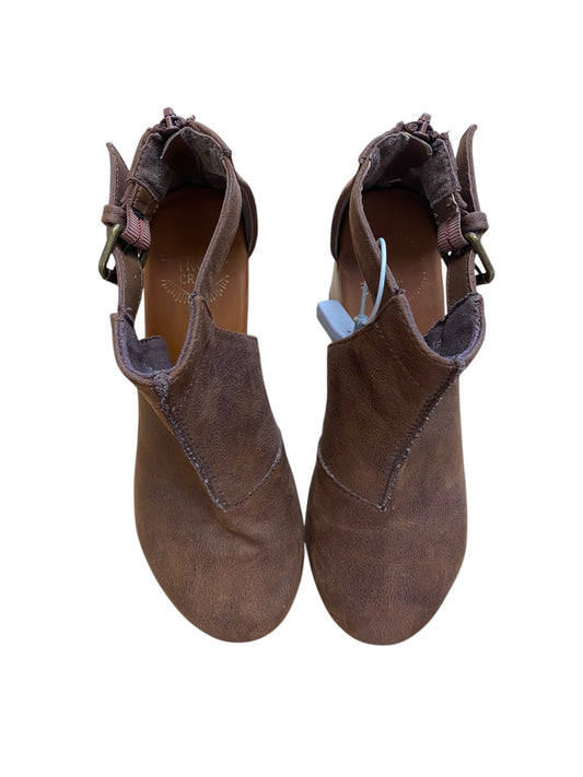 Shoes Heels Platform By True Craft In Brown, Size: 7