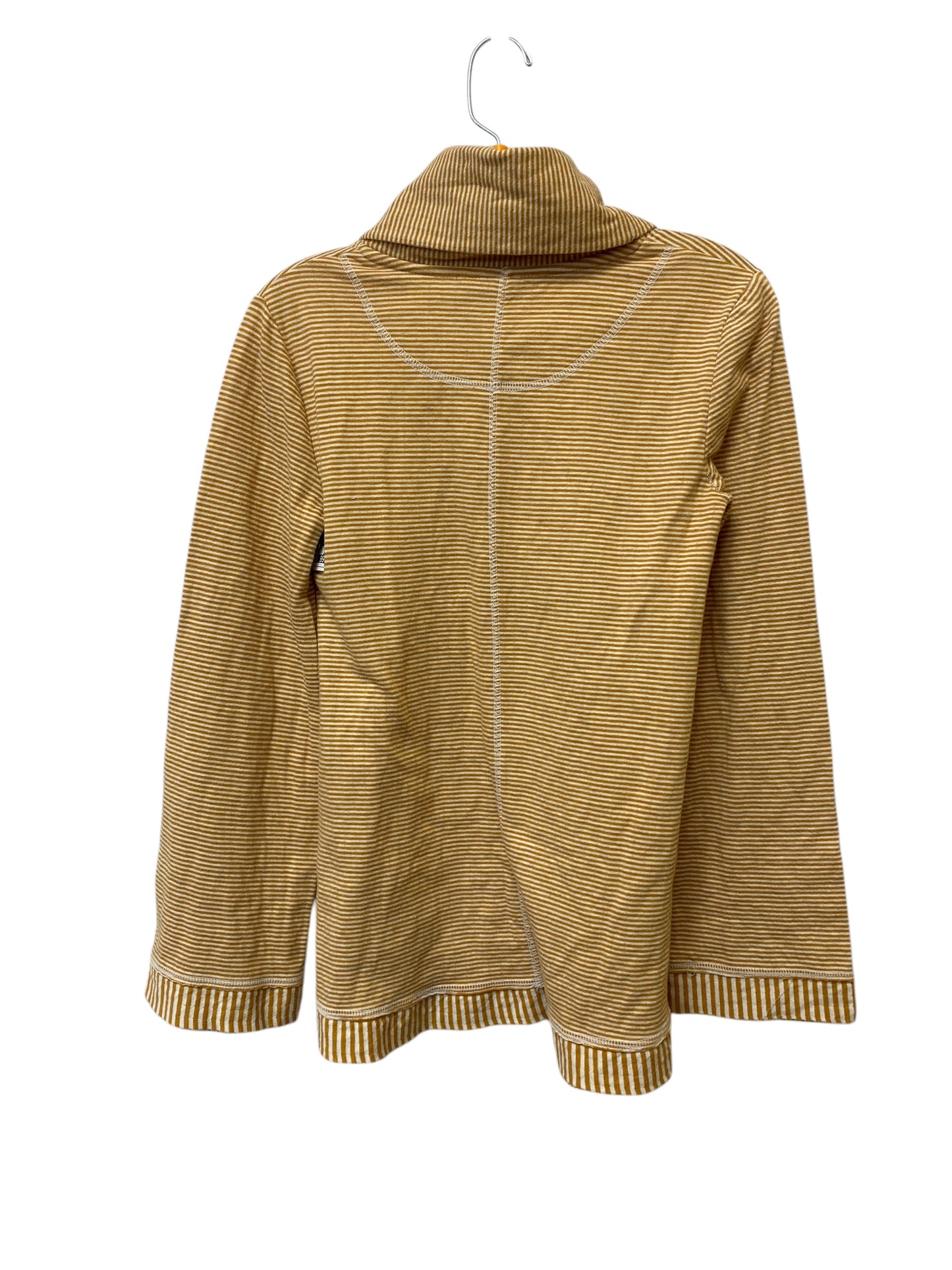 Top Long Sleeve By Maeve In Yellow, Size: Xs