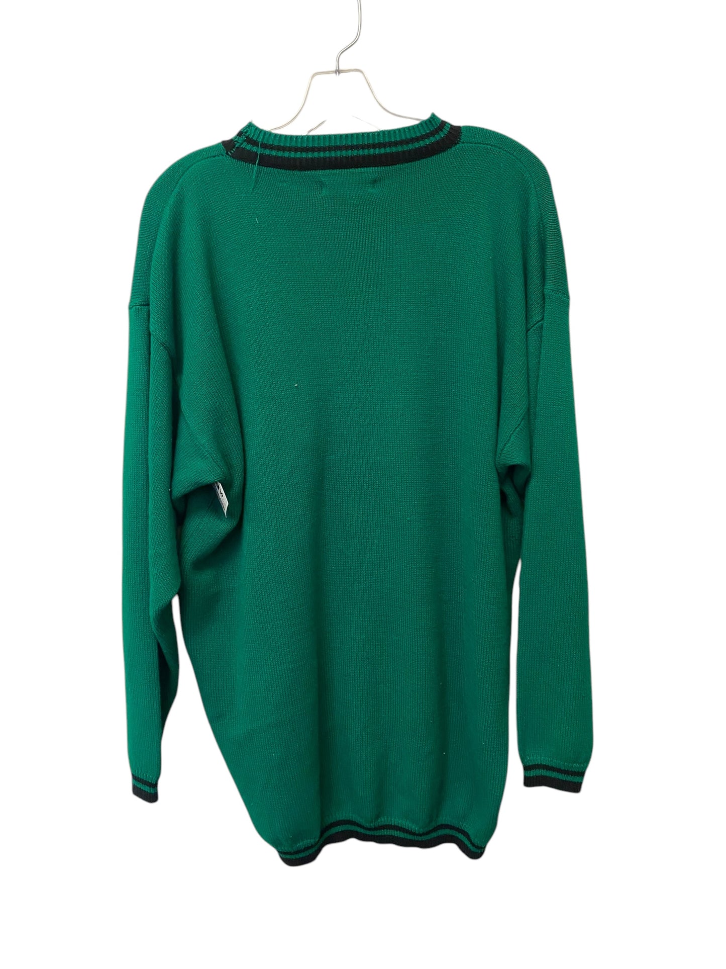 Sweater By Clothes Mentor In Green, Size: L