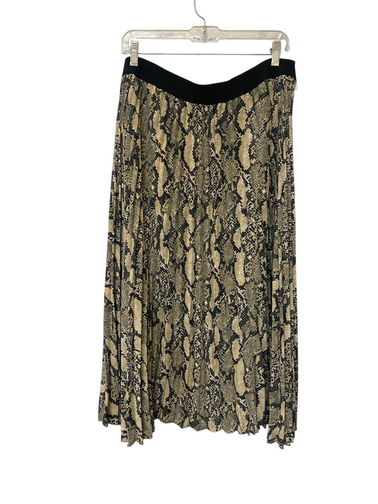 Skirt Maxi By H&m In Snakeskin Print, Size: Xl