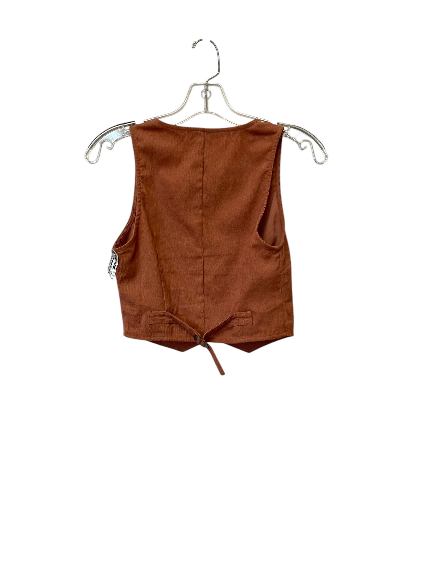 Vest Other By Le Lis In Orange, Size: Xs