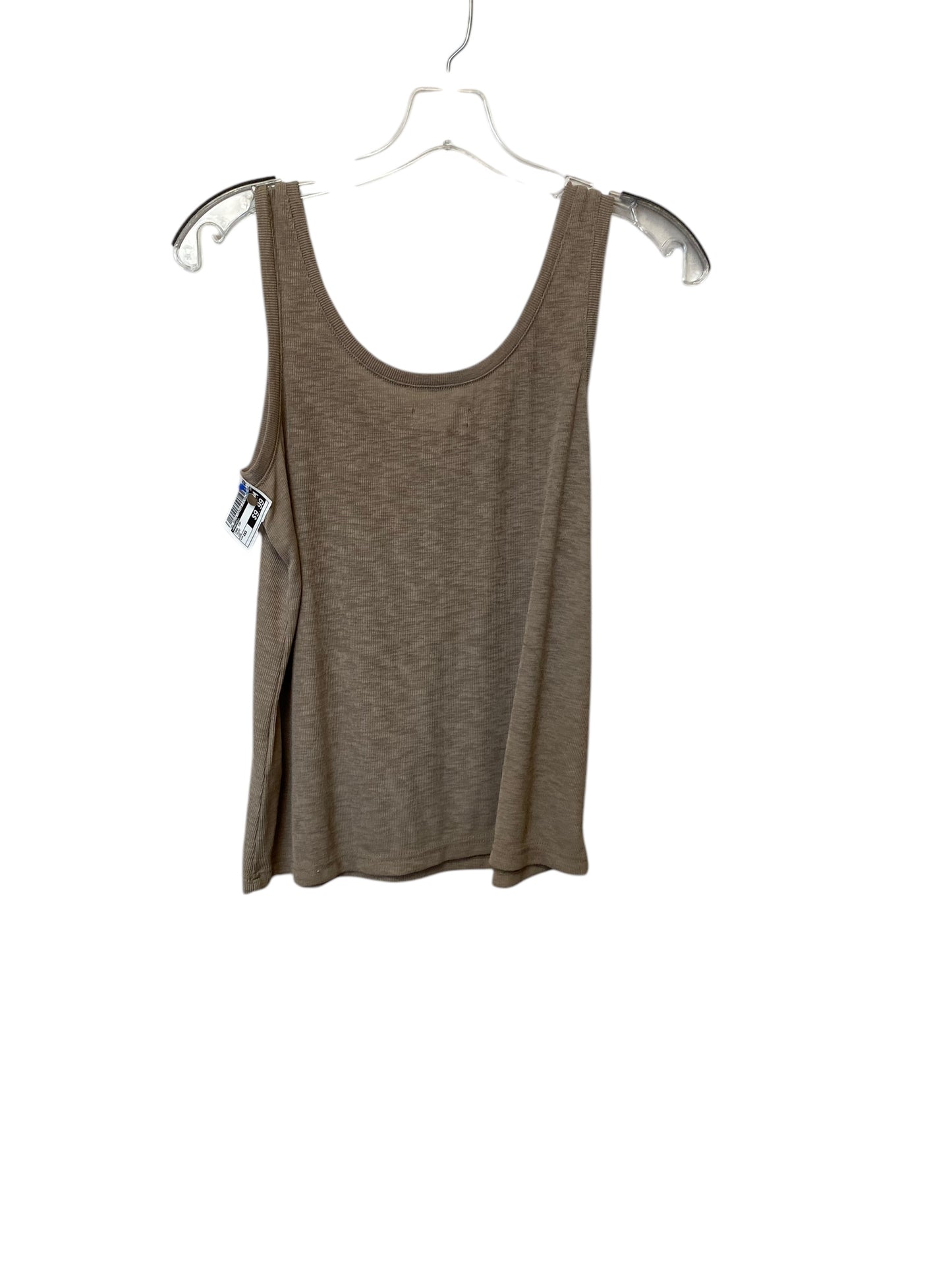 Tank Top By Madewell In Taupe, Size: Xxs