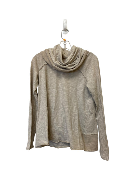 Top Long Sleeve By Free People In Tan, Size: Osfm