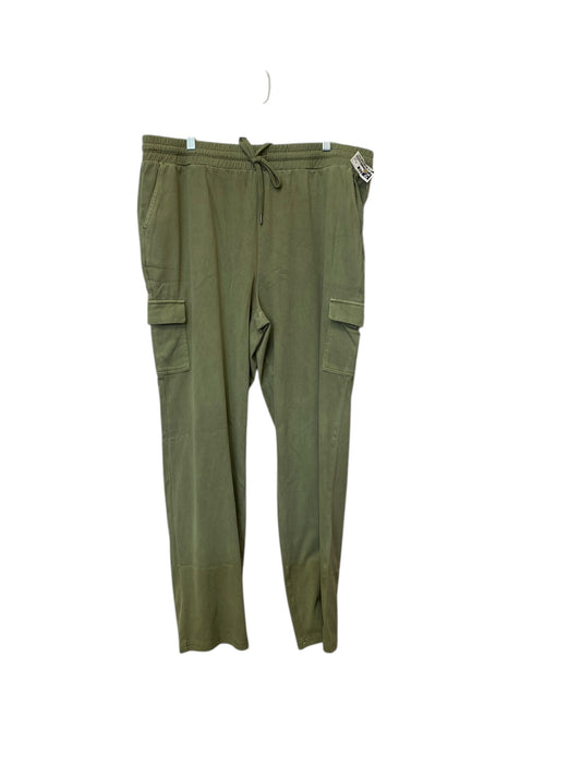 Athletic Pants By 32 Degrees In Green, Size: Xxl