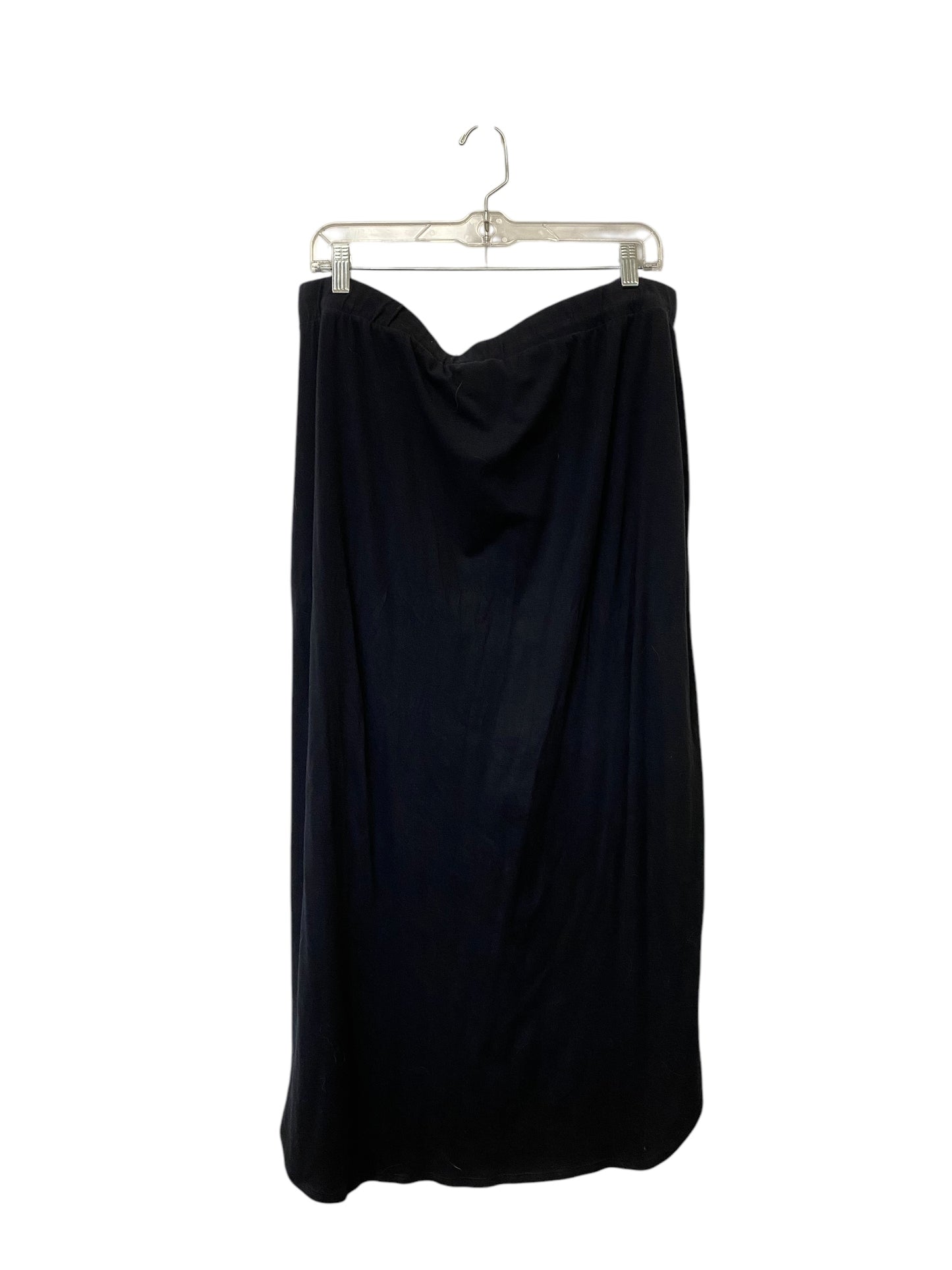 Skirt Maxi By Lane Bryant In Black, Size: 18