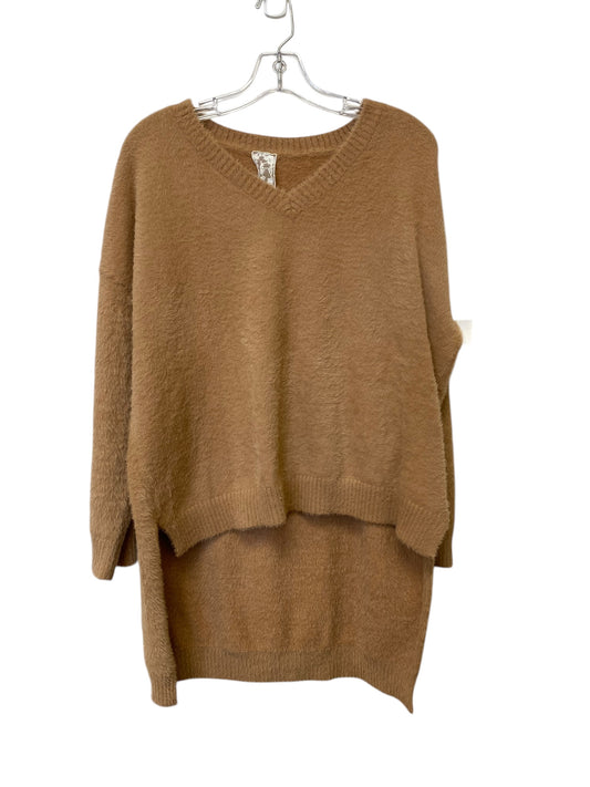 Sweater By Clothes Mentor In Brown, Size: S