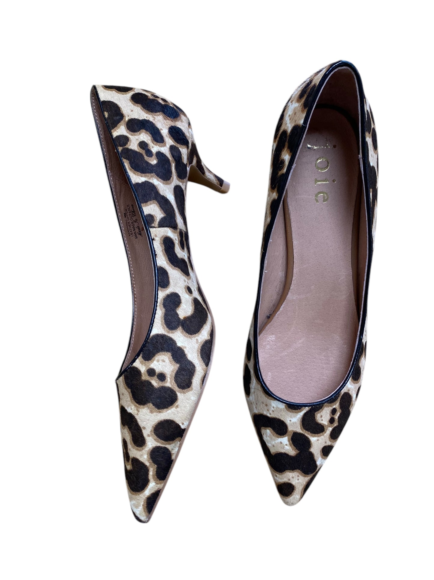 Shoes Heels Kitten By Joie In Animal Print, Size: 9