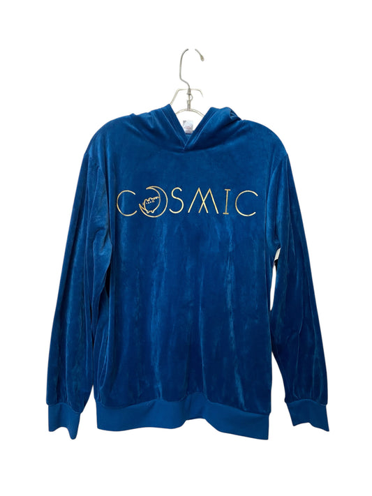 Sweatshirt Hoodie By Clothes Mentor In Blue, Size: M