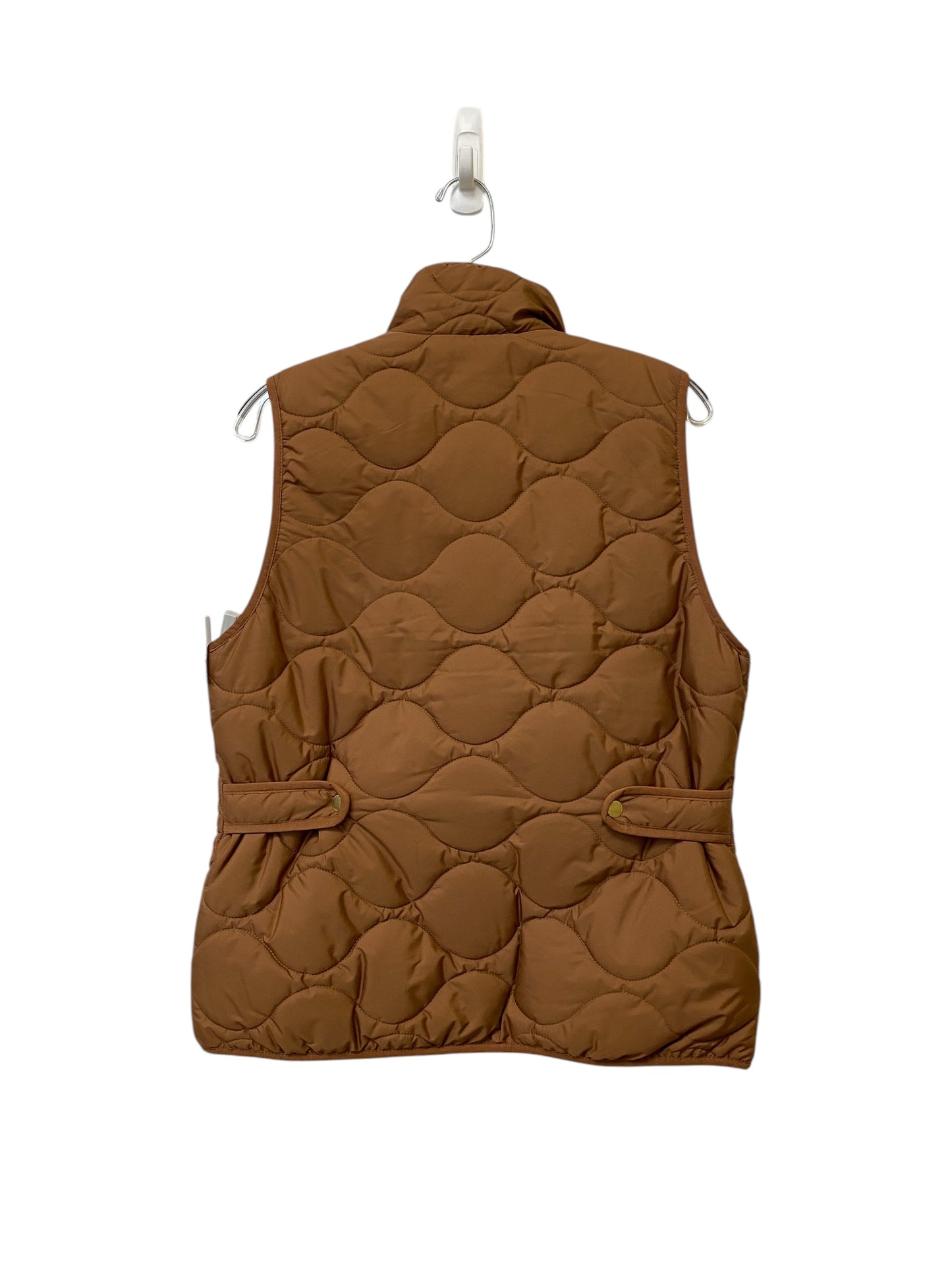 Vest Puffer & Quilted By J. Crew In Brown, Size: M