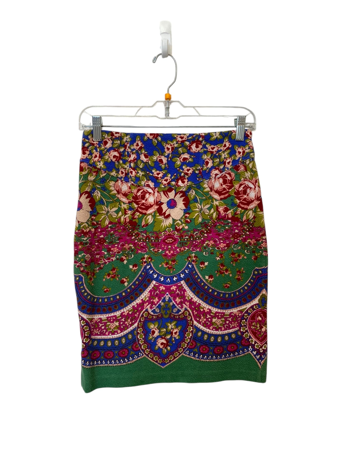 Skirt Mini & Short By Maeve In Floral Print, Size: 0