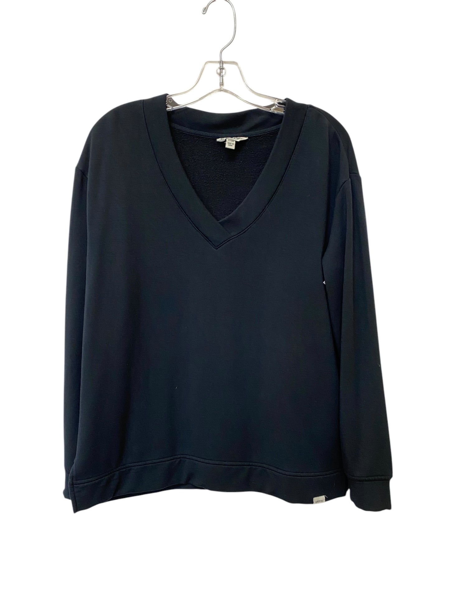 Sweatshirt Crewneck By Orvis In Black, Size: S