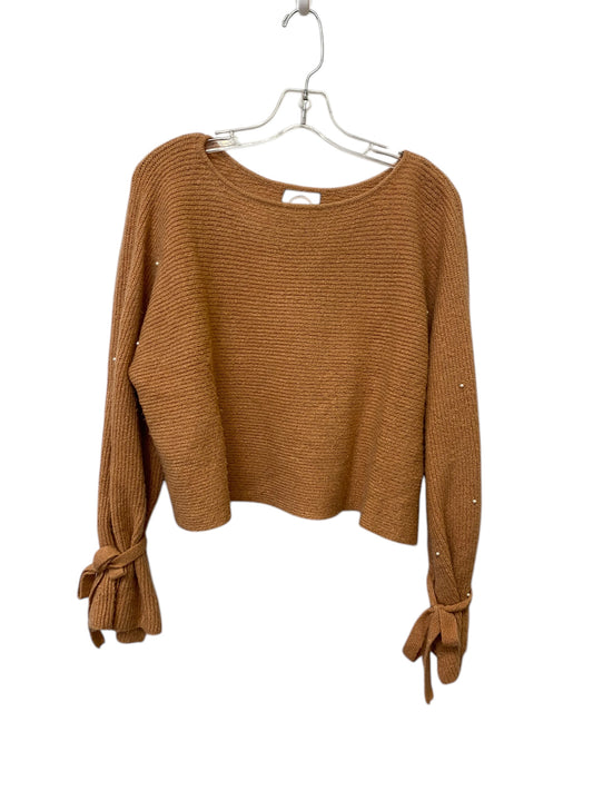 Sweater By Clothes Mentor In Orange, Size: M