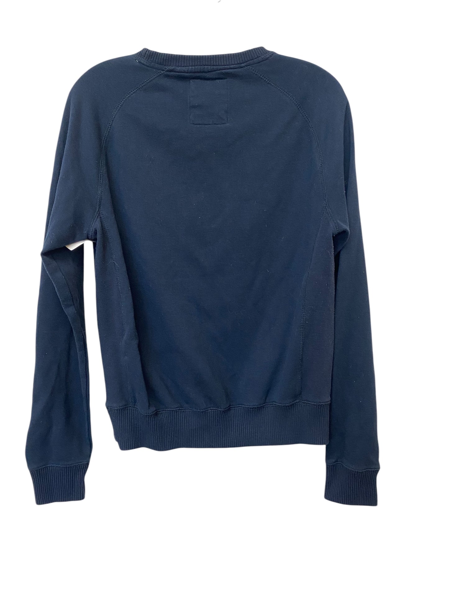 Sweatshirt Crewneck By Clothes Mentor In Navy, Size: L