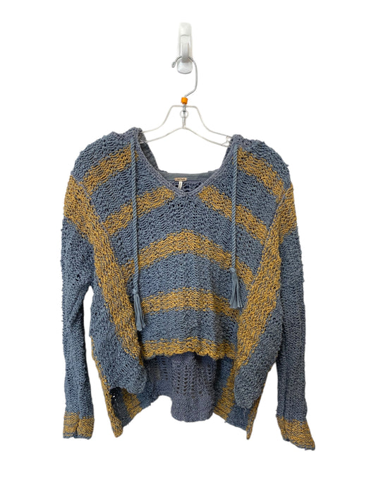 Sweater By Free People In Grey & Tan, Size: S