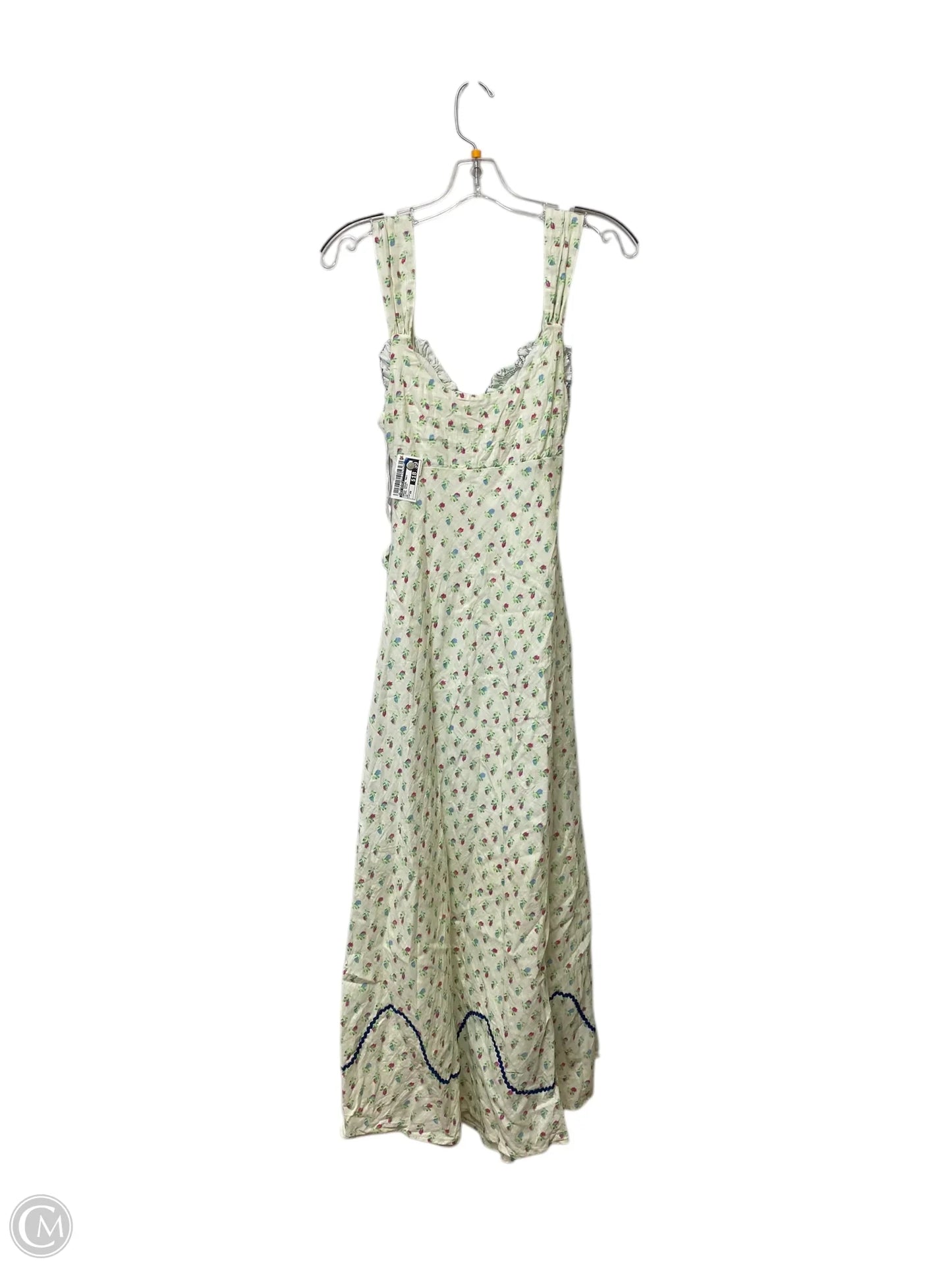 Dress Casual Maxi By Free People In Floral Print, Size: Xs