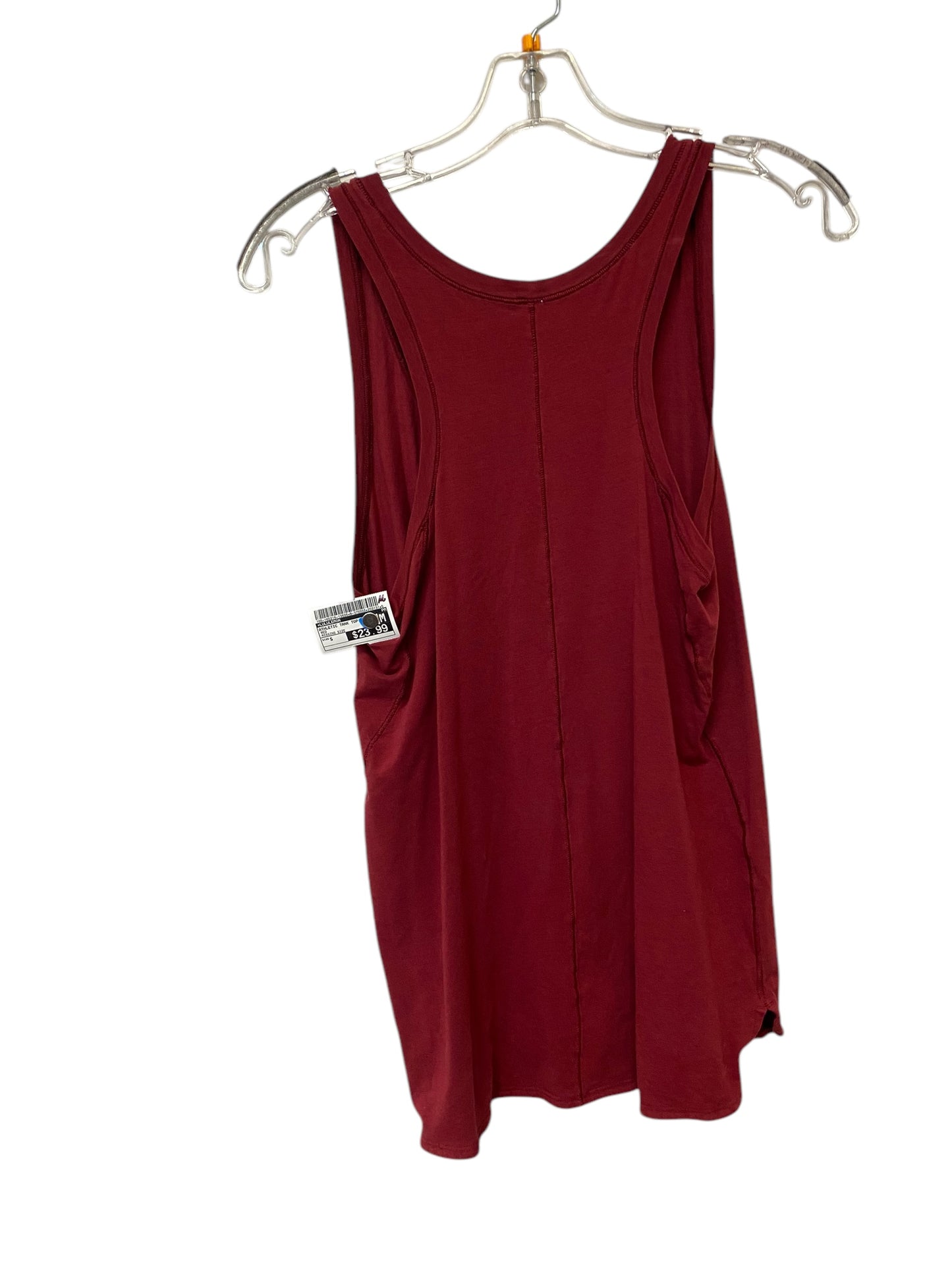 Athletic Tank Top By Lululemon In Red, Size: S